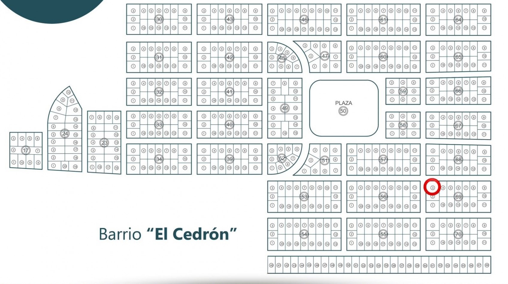 LOTE EN VILLA CIUDAD PARQUE - "BARRIO EL CEDRON"