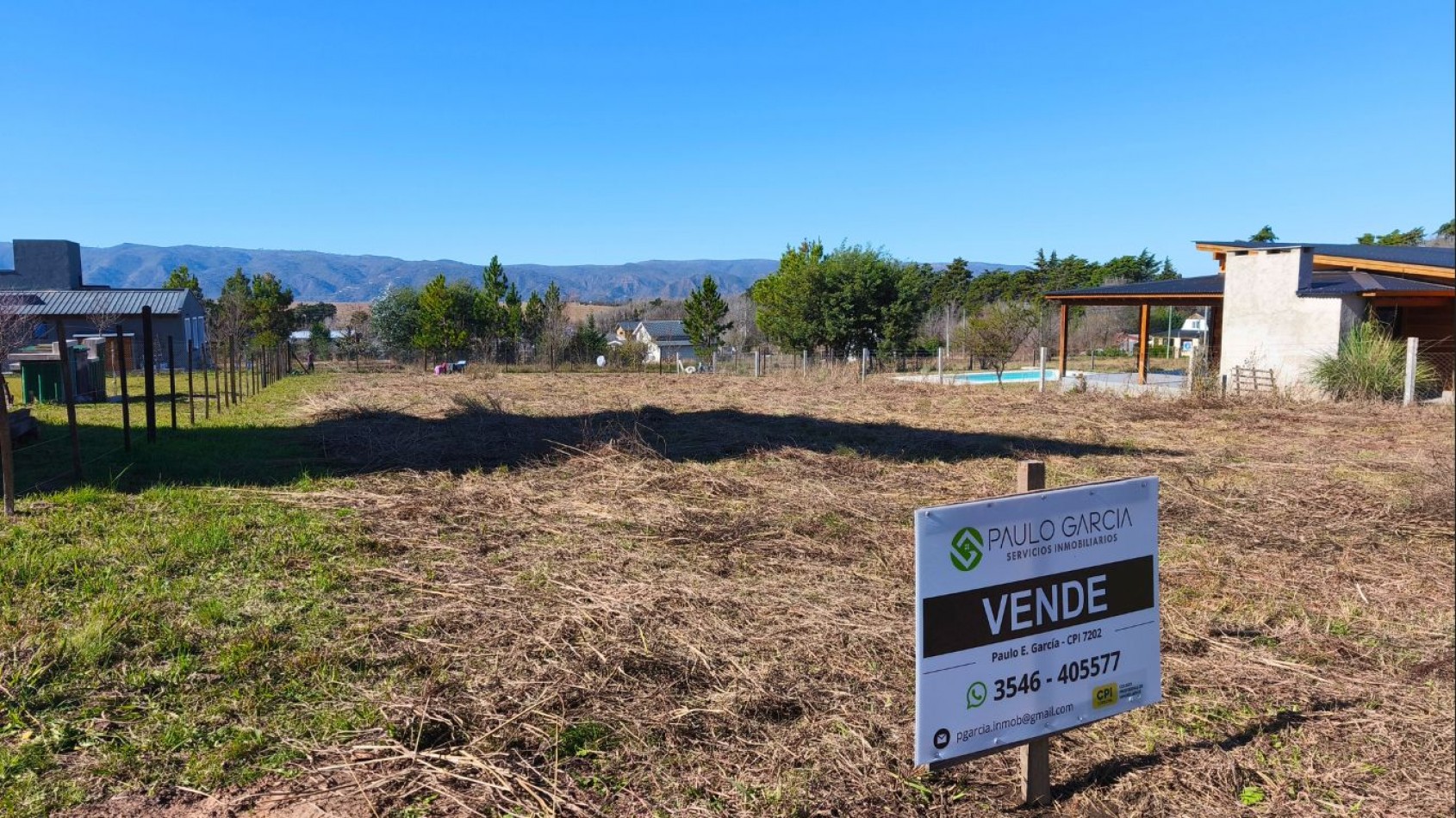 Lote de 1.080 m² en Los Reartes - Excelente oportunidad de inversion