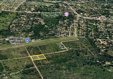 ¡Oportunidad en Villa General Belgrano! Dos lotes de 2000 m2 c/u con excelentes vistas a las sierras y a minutos del centro.